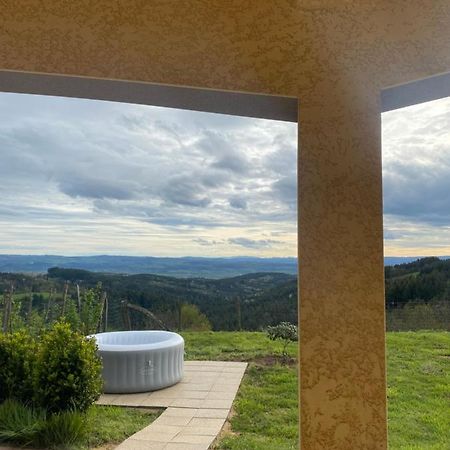 הוילה Saint-Hilaire  Vue Panoramique & Jacuzzi Prive מראה חיצוני תמונה